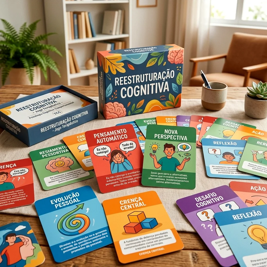 Baralho de Reestruturação Cognitiva para Impressão